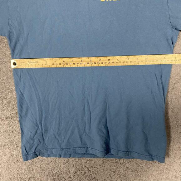 Salt Life Shirt Mens Small Blue Long Sleeve Salty State Mind Surf Graphic Beach - Picture 3 of 9